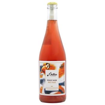 Chateau Pinot Pet-Nat Pinot Noir Extra-Brut Pink Sparkling Wine 13% 0.75l - buy, prices for ULTRAMARKET - photo 1