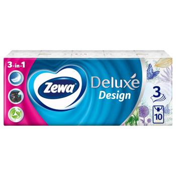 Zewa 3-ply Paper Handkerchiefs 10pcs - buy, prices for ULTRAMARKET - photo 1