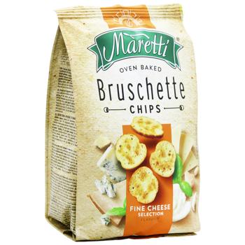 Maretti Bruschette Chips Mixed Cheese Flavour 140g - buy, prices for - photo 3