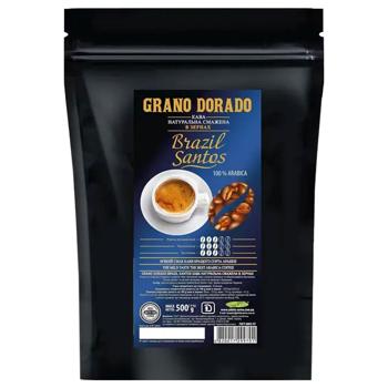 Grano Dorado Brazil Santos Coffee Beans 500g - buy, prices for Chudo Market - photo 1