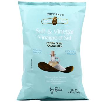 Чипси карт. Rubio 125г зі смаком солі/оцту И358 (Іспанія) - купить, цены на КОСМОС - фото 1