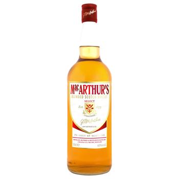MaсArthur's Whiskey 40% 0.5l - buy, prices for NOVUS - photo 1