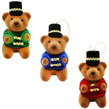 Підвіска Actuel Ведмедик пластик 11.5 см в асортименті - купить, цены на Auchan - фото 1