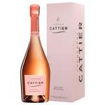 Шампанское Cattier Brut Rose Premier Cru розовое брют 12,5% 0,75л