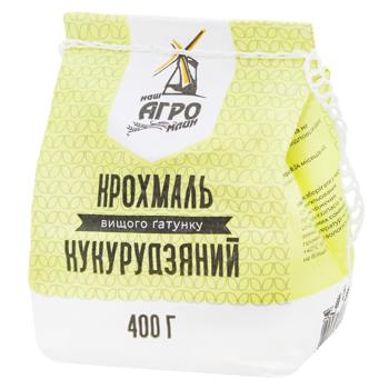 Крохмаль кукурудзяний Наш Агро Млин 400г