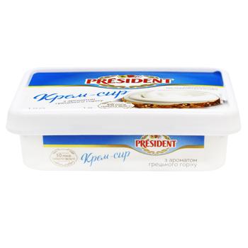 Крем-сыр President с ароматом грецкого ореха 18% 180г - купить, цены на Biotus - фото 2