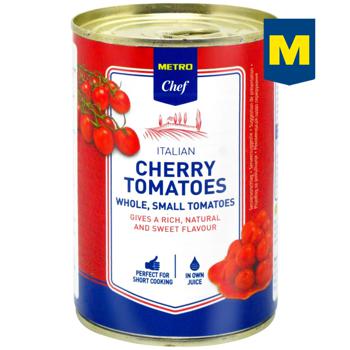 Metro Chef Cherry Tomatoes in Own Juice 400g - buy, prices for  - photo 1