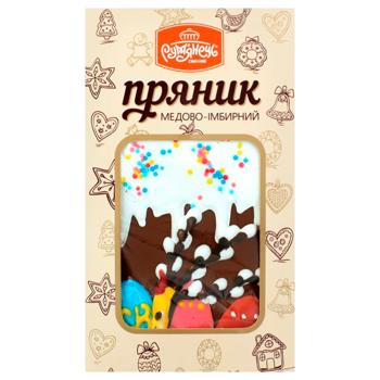 Rumyanets Honey-Ginger Gingerbread with Cocoa 100g