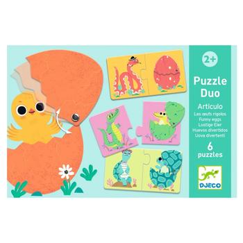 Игра Djeco Кто в яйце? - купить, цены на NOVUS - фото 1