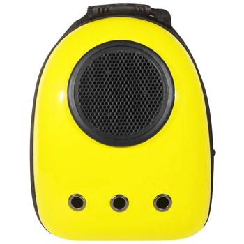 MasterZoo Backpack-Carrier with Porthole for Dogs and Cats Up to 5 kg 33x22x43cm Yellow - buy, prices for MasterZoo - photo 2