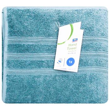 Aro Turquoise Terry Hand Towel 50x90cm