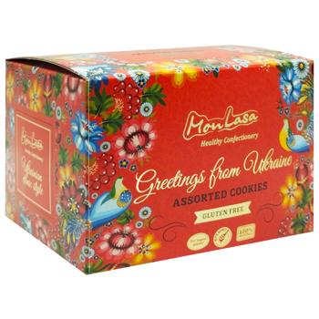 MonLasa Petrykivskyi Painted Gluten-free Cookies 240g - buy, prices for - photo 2