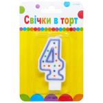 Свеча Party Favors 4