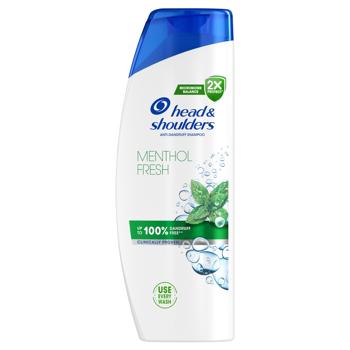 Head & Shoulders Menthol Freshness Shampoo 400ml