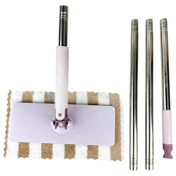 Швабра телескопическая для уборки 1 салфетка 25*9,5*120см - купить, цены на Таврия В - фото 1