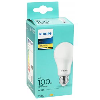 Лампа Philips LED 100W A60 E27 2700К WWFRND 1PF/6DISC - купити, ціни на КОСМОС - фото 4