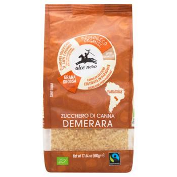 Alce Nero Biologico-Organic Demerara Cane Sugar 500 - buy, prices for Vostorg - photo 2