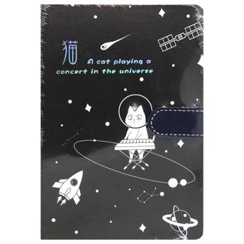 Malevaro Space Notebook on Rubber A5 128 sheets - buy, prices for MegaMarket - photo 3