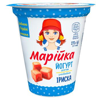 Йогурт Марійка іриска 5% 270г - купити, ціни на МегаМаркет - фото 2