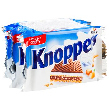Вафли Knoppers 3*25г - купить, цены на Cупермаркет "Харьков" - фото 2