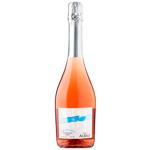 Вино ігристе Vina Albali Sparkling Rose рожеве брют безалкогольне 0,75л