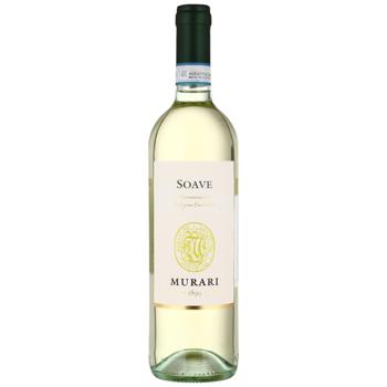 Вино Murari Soave белое сухое 12% 0,75л - купить, цены на Эпицентр FOOD - фото 1