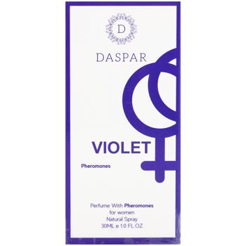 Туалетная вода Daspar Violet с феромонами для женщин 30мл - купить, цены на Auchan - фото 2