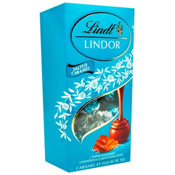 Цукерки Lindt Lindor солона карамель 200г - купити, ціни на Cупермаркет "Харків" - фото 3