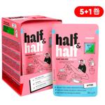 Корм вологий Half&Half з білою рибою та горохом для кошенят 6шт х 85г