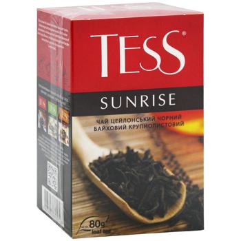 Чай чорний Tess Sunrise 90г - купити, ціни на Чудо Маркет - фото 5