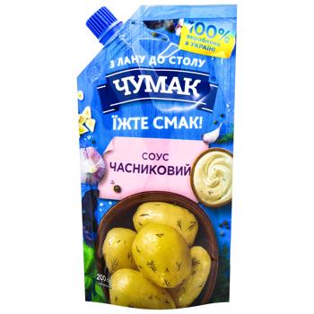 Соус Чумак Часниковий 200г - купити, ціни на Auchan - фото 1