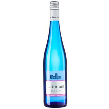 Вино Latinium Gewurztraminer белое полусладкое 10% 0,75л - купить, цены на ЕКО Маркет - фото 1