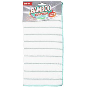 Bamboo Universal Napkin 30x30cm - buy, prices for Auchan - photo 1