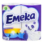 Туалетний папір Emeka Paradise 3-шаровий 4шт