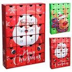 X-mas Advent Calendar 383x257x64mm in assortment (empty)