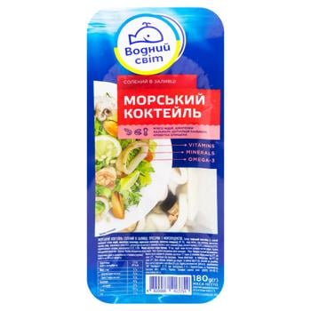 Морской коктейль Водный Мир соленый в заливке 180г