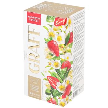 Graff Sparkling Strawberry Green Tea with Strawberry and Basil Aroma 1.5g*20pcs