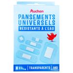Auchan Plaster on Transparent Basis 40pcs