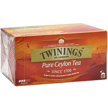 Чай чорний Twinings Pure Ceylon 2г*25шт - купити, ціни на Восторг - фото 3