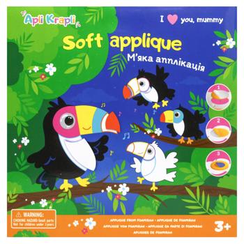 АПЛІКАЦІЯ М`ЯКА З ФОАМІРАНУ В АСОР - купити, ціни на Auchan - фото 3