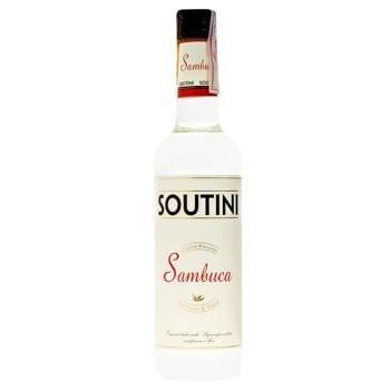 Лікер Sautini Sambuca 38% 0,7л - купити, ціни на - фото 1