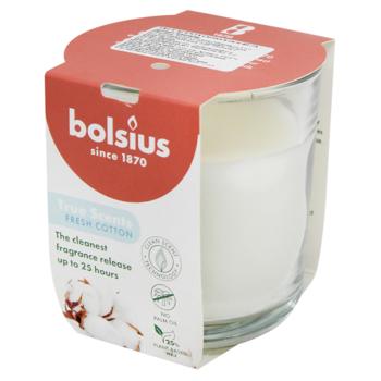 Bolsius Fresh Cotton Scented Candle 8х7.3cm