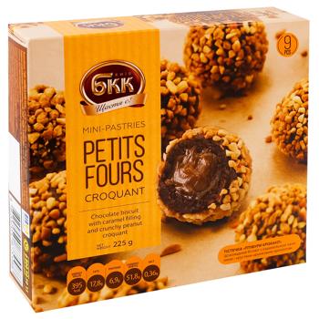 Пирожные Київ БКК Petits fours Croquant 225г - купить, цены на NOVUS - фото 3