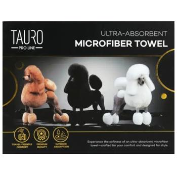 Tauro Pro Line рушник для собак 80x160 см - пуделі - купити, ціни на MasterZoo - фото 2