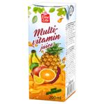 Сок Fine Life мультивитамин 200мл