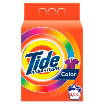 Tide Color Aqua Powder Automatic Laundry Detergent 2.1kg - buy, prices for  - photo 1