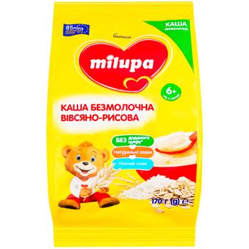 Каша Milupa безмолочная овсяно-рисовая 170г - купить, цены на КОСМОС - фото 1