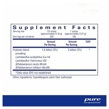 Пробиотик Pure Encapsulations Probiotic 123 60г - купить, цены на - фото 2