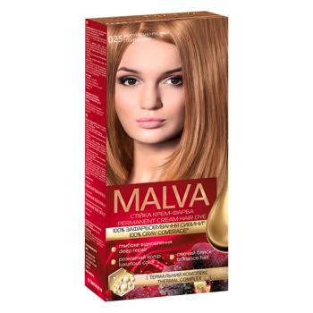 Крем-фарба для волосся стійка MALVA Color Revive № 025 Натурально-русявий