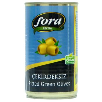 Оливки Fora зелені без кісточки 150г (Туреччина) - купити, ціни на КОСМОС - фото 1